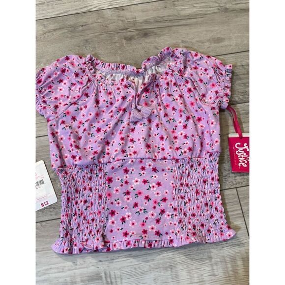 Justice girls summer tops size M 10 - Picture 5 of 9